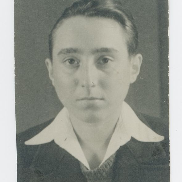 Das erste Passbild von Reinhard Wolff nach seiner Entlassung, 21. August 1948, Privatarchiv Reinhard Wolff