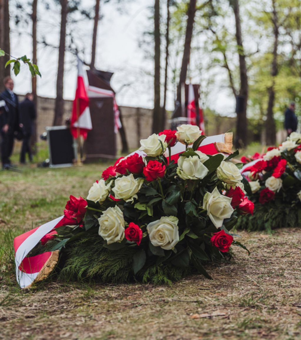 Polnische Gedenkveranstaltung in der Gedenkstätte Sachsenhausen (© SBG, Foto: Arvid Peschel)