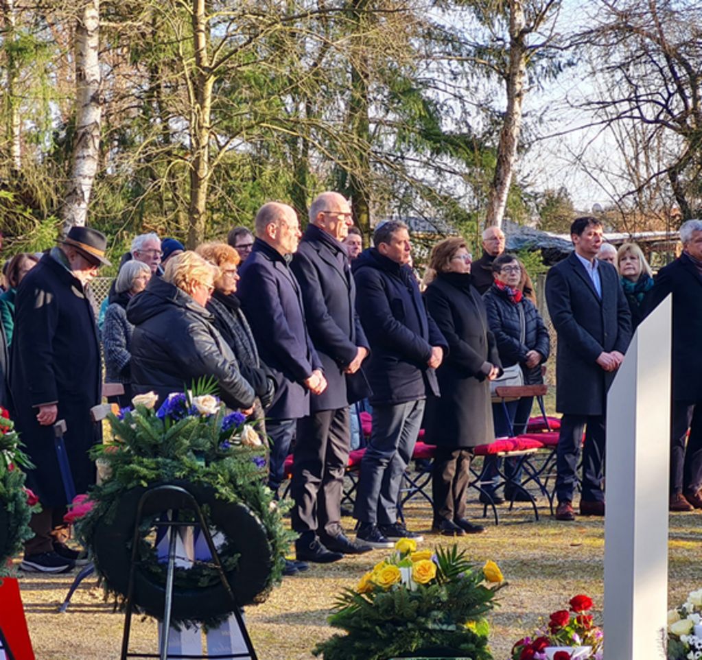 Gedenkveranstaltung zum 80. Jahrestag des SS-Massakers im KZ-Außenlager Lieberose (© SBG)